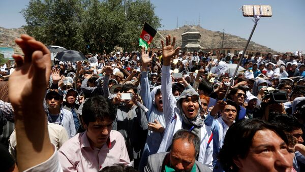 Митинг в Афганистане - Sputnik Таджикистан
