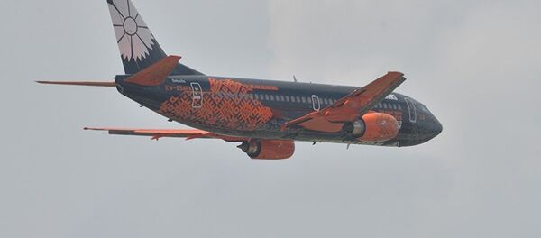 Самолет Белавиа, брендированный компанией Wargaming, Самолет Белавиа, брендированный компанией Wargaming, - Sputnik Таджикистан