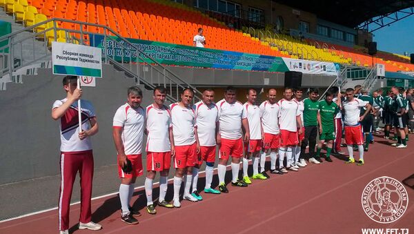 Сборная команда Таджикистана на Кубке ШОС в Казани - Sputnik Таджикистан