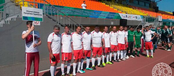 Сборная команда Таджикистана на Кубке ШОС в Казани - Sputnik Таджикистан
