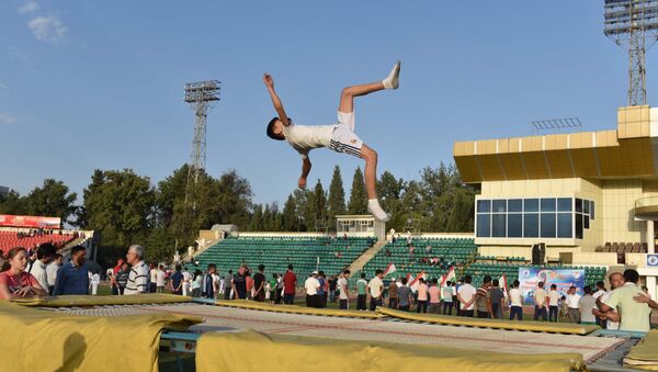 В Душанбе отметили день спортсменов - Sputnik Таджикистан