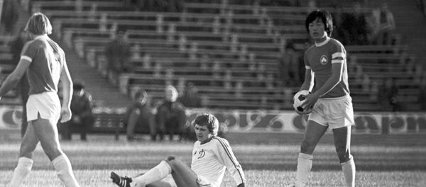 Чемпионат СССР по футболу (высшая лига). Матч Динамо (Москва) - Пахтакор (Ташкент). 1978 год - Sputnik Таджикистан