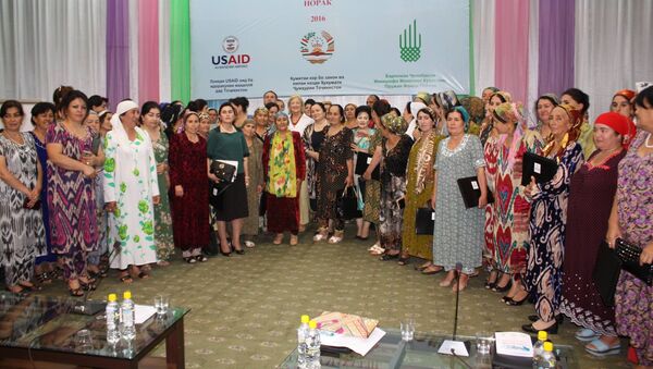 Форум Женщина и Вода в Нуреке - Sputnik Таджикистан