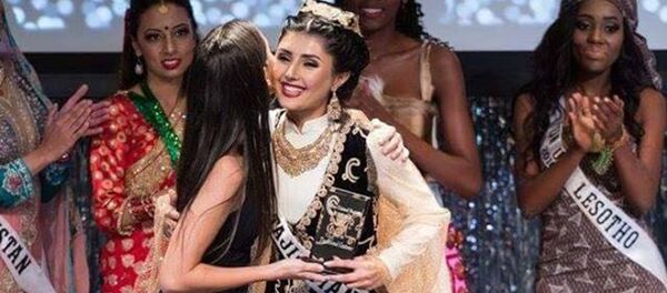 Шахноз Эроншо дар озмуни Мисс ООН - Sputnik Тоҷикистон