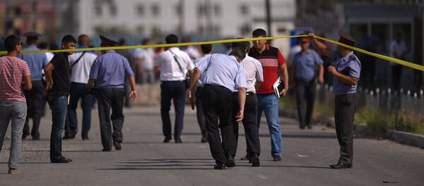 На месте взрыва в Бишкеке - Sputnik Таджикистан