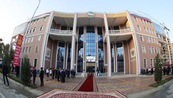 Новый корпус Российско-Таджикского Славянского университета - Sputnik Таджикистан