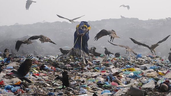 Жизнь в мусоре. Автор Рафайят Хак Кхан (Бангладеш) - Sputnik Таджикистан