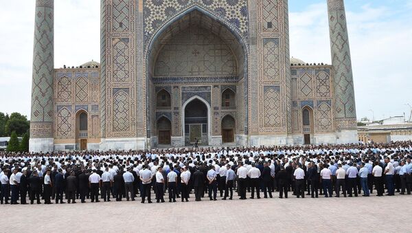 Прощание с президентом Узбекистана Исламом Каримовым, архивное фото - Sputnik Таджикистан