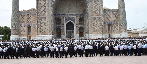 Прощание с президентом Узбекистана Исламом Каримовым, архивное фото - Sputnik Таджикистан