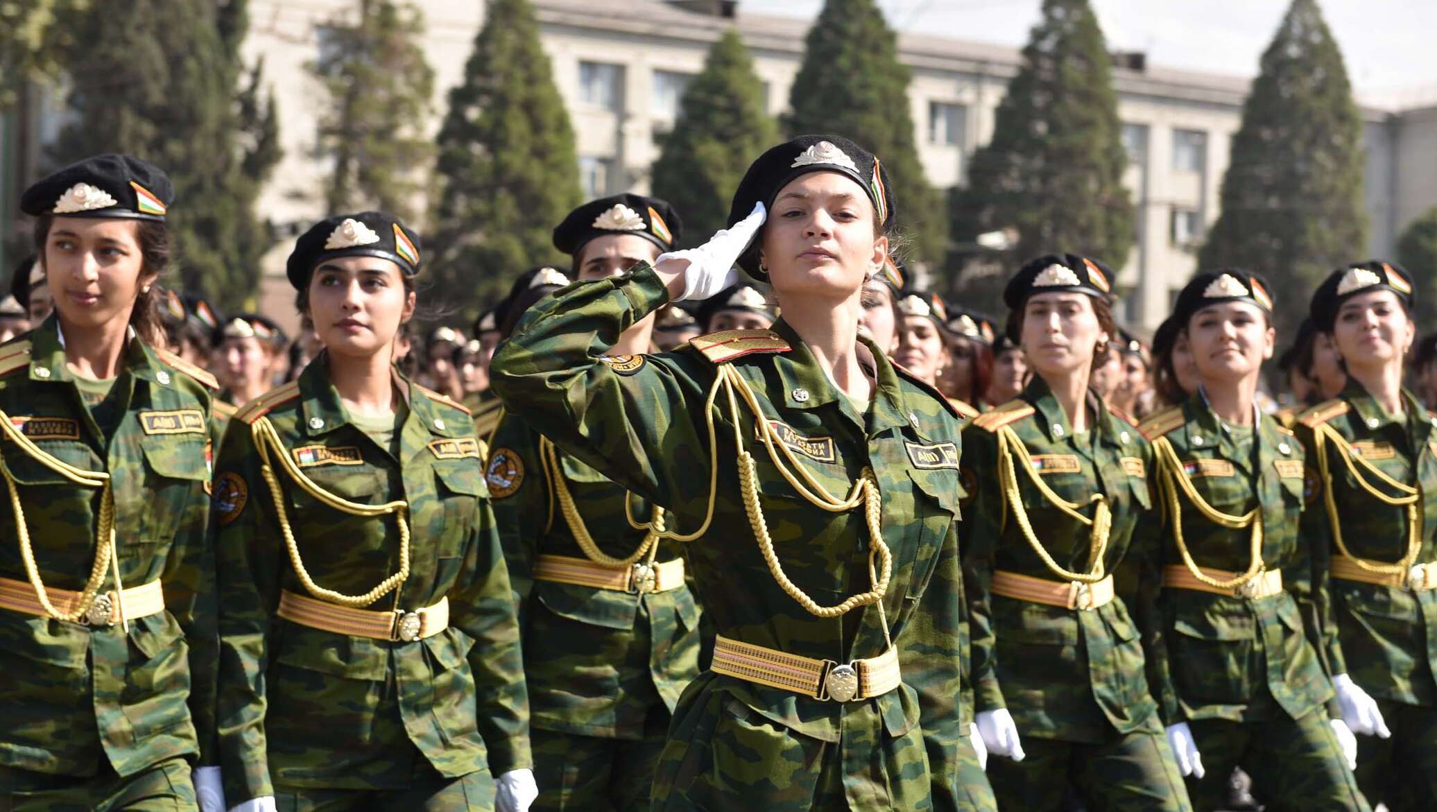 Военный парад Таджикистан