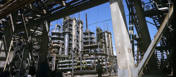 Вахшский азотно-туковый завод. Архивное фото - Sputnik Тоҷикистон