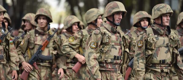 Военнослужащие Таджикистана, архивное фото - Sputnik Тоҷикистон