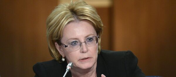 Вазири тандурустии ФР Вероника Сквортсова. Акс аз бойгонӣ - Sputnik Тоҷикистон