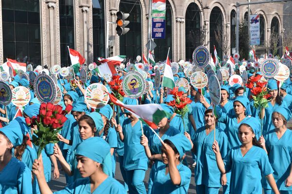 Празднование Дня Независимости в Душанбе - Sputnik Тоҷикистон