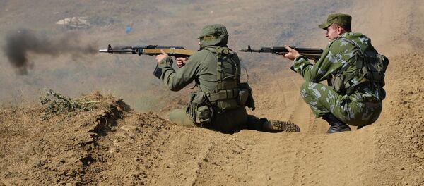 Военные учения, архивное фото - Sputnik Таджикистан