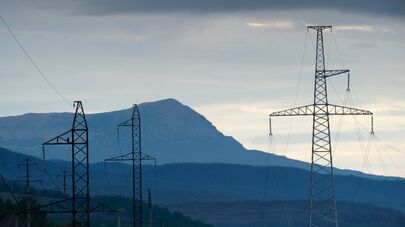 Линии электропередач, архивное фото