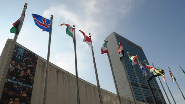 Здание ООН в Нью-Йорке, архивное фото - Sputnik Тоҷикистон
