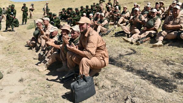 Совместные российско-таджикские военные учения в Таджикистане - Sputnik Таджикистан