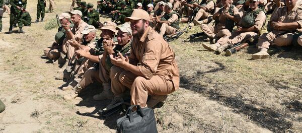 Совместные российско-таджикские военные учения в Таджикистане Совместные российско-таджикские военные учения в Таджикистане - Sputnik Таджикистан