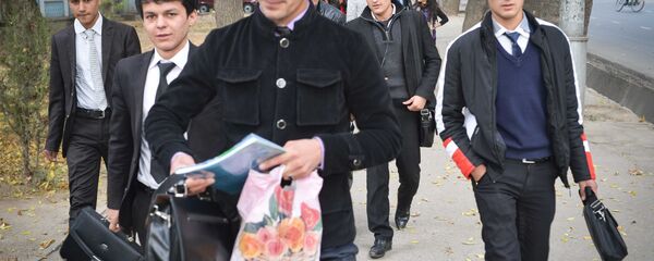 Донишҷӯёни Душанбе. Акс аз бойгонӣ - Sputnik Тоҷикистон