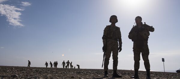 Военные учения, архивное фото - Sputnik Таджикистан