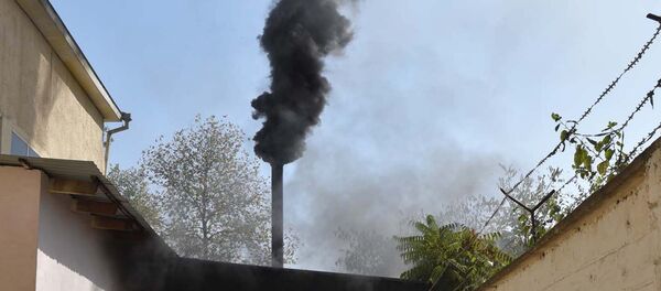 Церемония сжигания наркотиков в Таджикистане - Sputnik Тоҷикистон