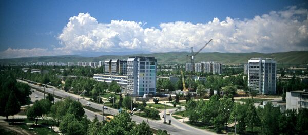 Вид на город Душанбе, архивное фото Вид на город Душанбе, архивное фото - Sputnik Тоҷикистон