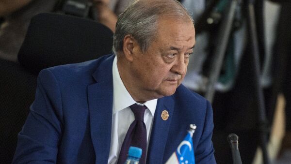 Министр иностранных дел Узбекистана Абдулазиз Камилов, архивное фото - Sputnik Тоҷикистон