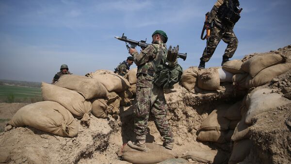 Афганские солдаты, архивное фото - Sputnik Таджикистан