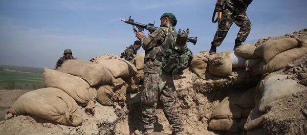 Афганские солдаты, архивное фото - Sputnik Таджикистан