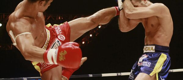 Соревнования по тайскому боксу, архивное фото - Sputnik Таджикистан