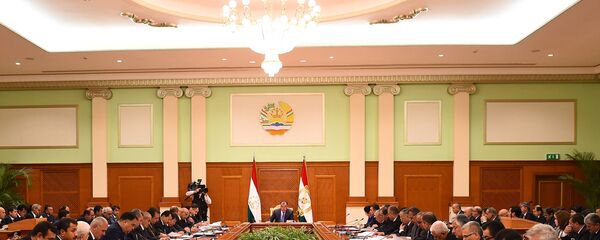 Заседание правительства Таджикистана - Sputnik Тоҷикистон