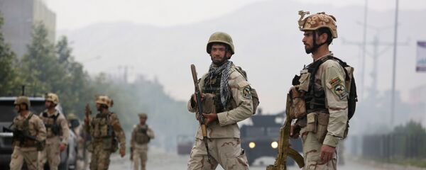 Афганские силовики, архивное фото - Sputnik Тоҷикистон