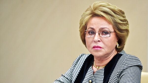 Председатель Совета Федерации РФ Валентина Матвиенко, архивное фото - Sputnik Таджикистан