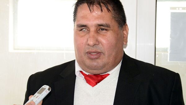 Председатель Национального объединения слепых Таджикистана Турбек Давлатов, архивное фото - Sputnik Таджикистан