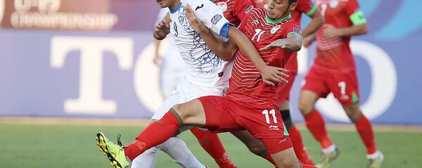 Матч молодежки Таджикистана против Узбекистана Матч молодежки Таджикистана против Узбекистана - Sputnik Тоҷикистон