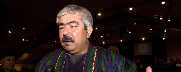 Вице-президент Афганистана генерал Абдул-Рашид Дустум, архивное фото - Sputnik Тоҷикистон