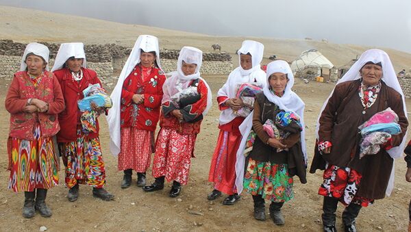 Жизнь памирских кыргызов, архивное фото - Sputnik Таджикистан