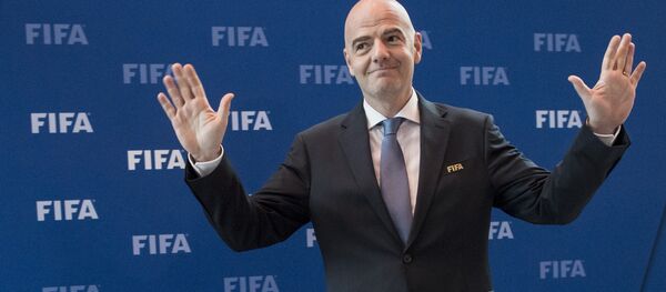 Президент ФИФА Джанни Инфантино, архивное фото - Sputnik Таджикистан
