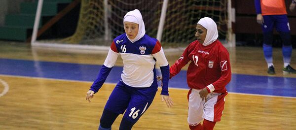 Товарищеский матч по мини-футболу между сборными России и Ирана Товарищеский матч по мини-футболу между сборными России и Ирана - Sputnik Таджикистан