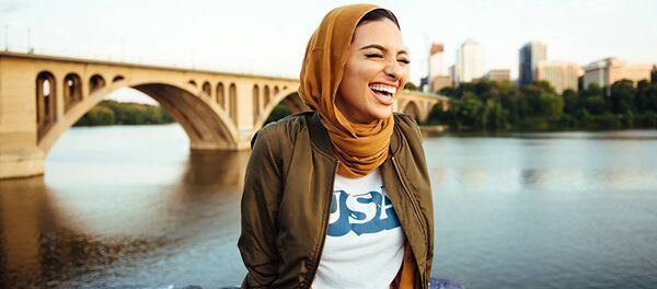 Мода на хиджабы, архивное фото - Sputnik Таджикистан