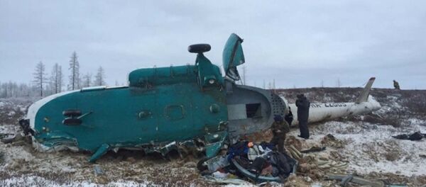 Крушение вертолета Ми-8 на Ямале - Sputnik Тоҷикистон