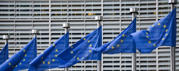 Флаги Евросоюза, архивное фото Флаги Евросоюза, архивное фото - Sputnik Таджикистан