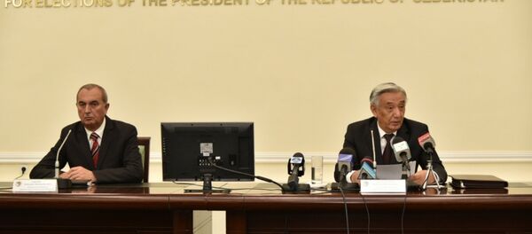 Заседание ЦИК Узбекистана, архивное фото Заседание ЦИК Узбекистана, архивное фото - Sputnik Таджикистан