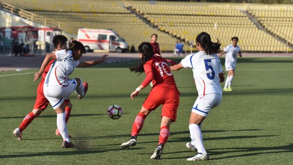 Отборочный этап Азии-2017 по женскому футболу в Душанбе - Sputnik Тоҷикистон