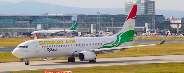 Боинг 737 авиакомпании Сомон Эйр, архивное фото - Sputnik Тоҷикистон