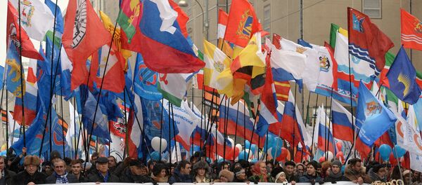 Митинг-концерт Мы едины! в Москве - Sputnik Таджикистан