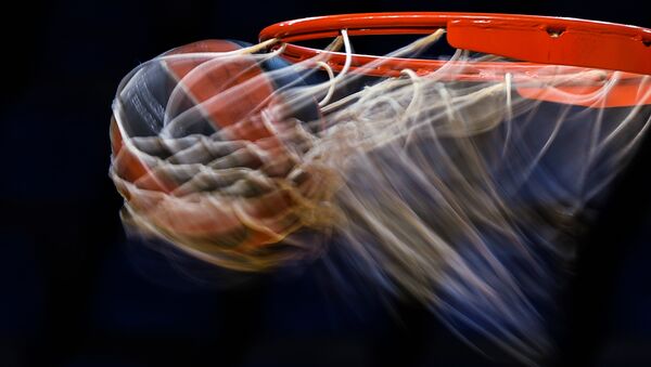 Баскетбольный мяч, архивное фото - Sputnik Тоҷикистон