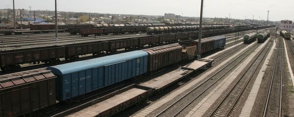 Товарный поезд, архивное фото - Sputnik Таджикистан