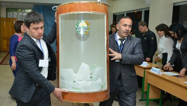 Избирательный участок, архивное фото - Sputnik Таджикистан